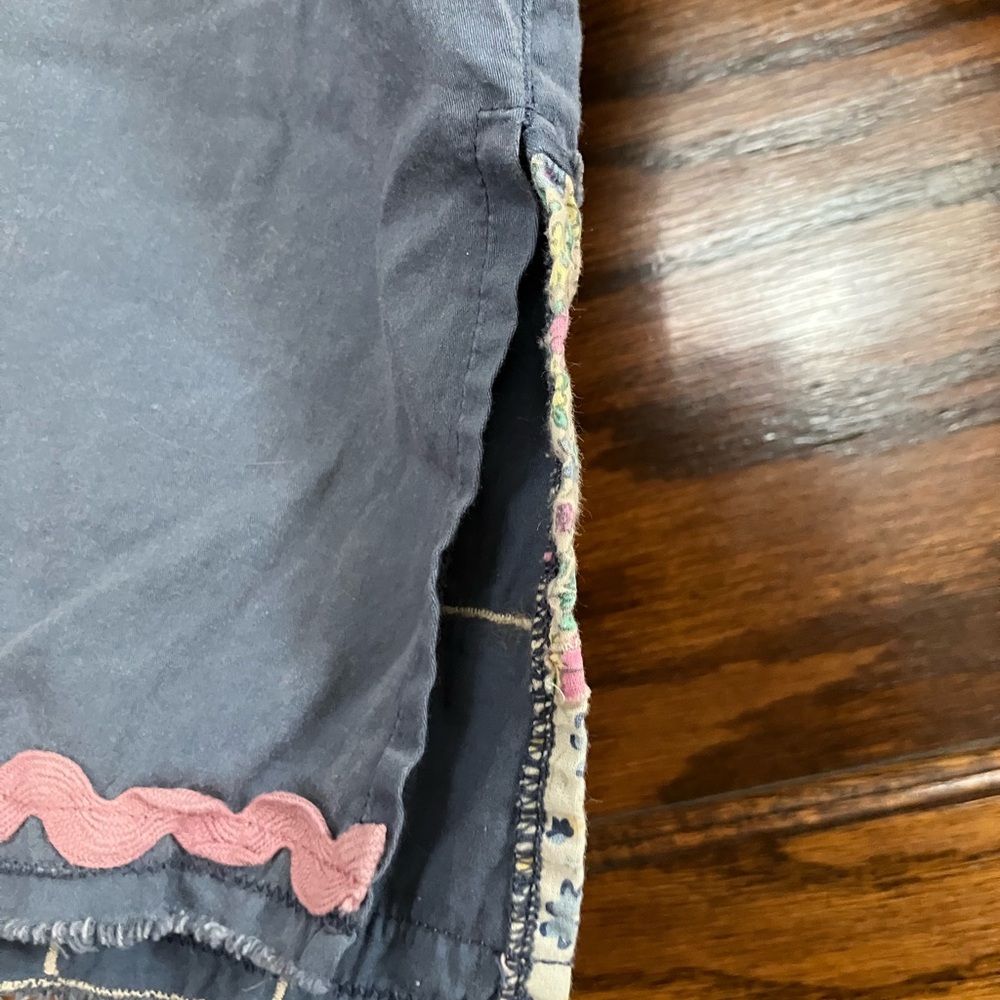 Magnolia Pearl Blue and Pink Unique Embroidered Top - Picture 8 of 14